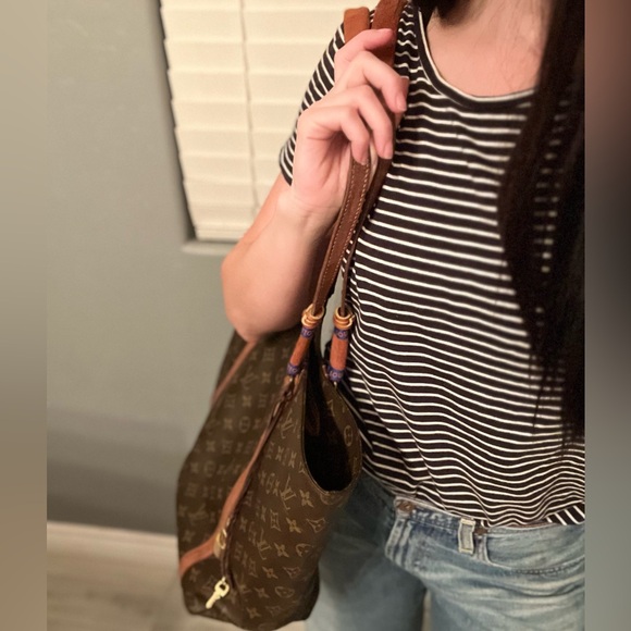 VINTAGE & REHABBED LOUIS VUITTON SHOPPER TOTE - Picture 12 of 12